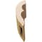 Ekena Millwork 5-inch W x 6-inch D x 10-inch H Ozark Rough Cedar Woodgrain TimberThane Knee Brace, Primed BRCUR05X06X10OZKRCPR - alternate 3